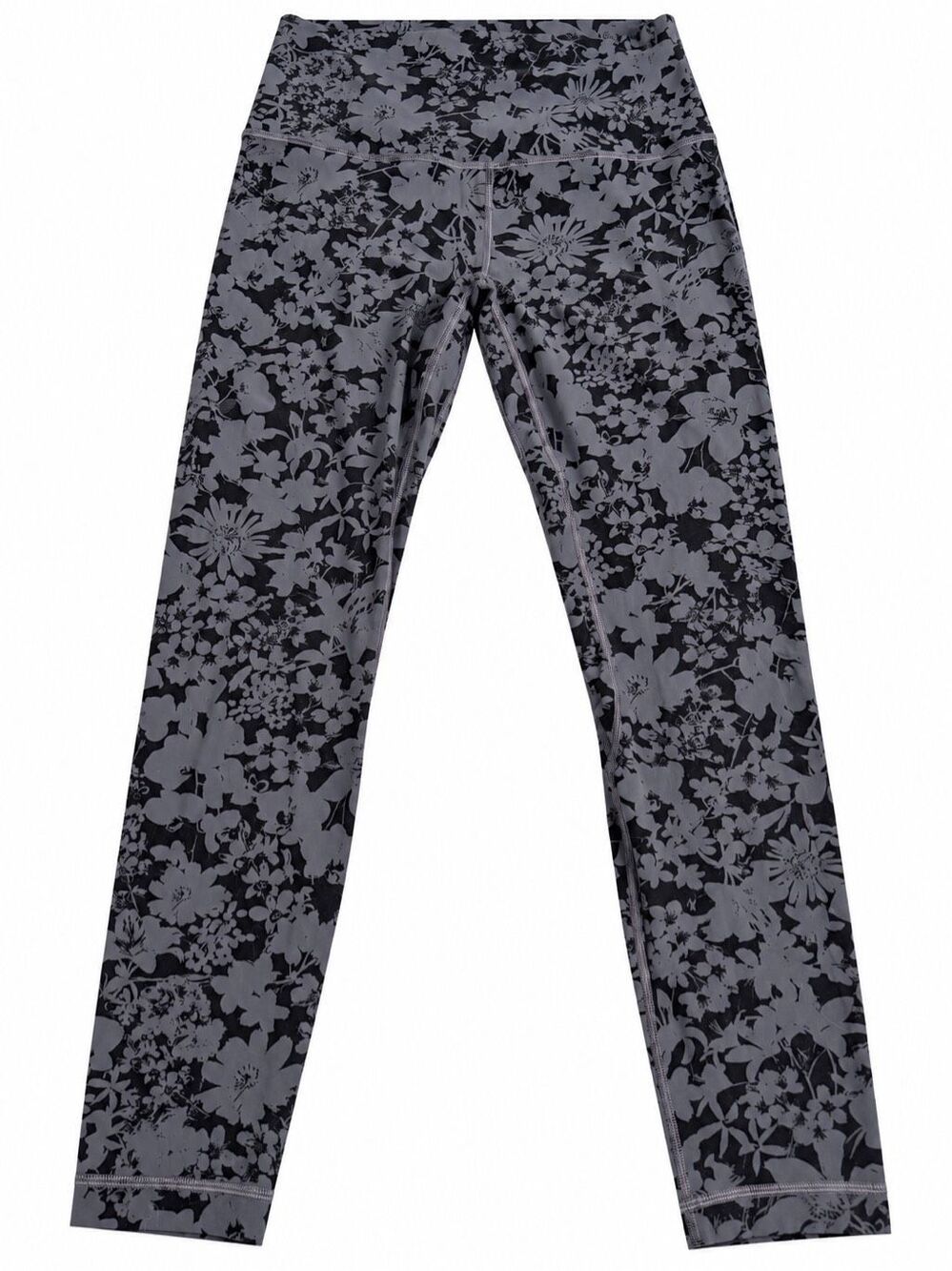 Lululemon Grey Black Efflorescent Nebula Align Leggings Size 6
